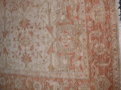 Lot 615 - Sultanabad Style Carpet Pakistan, contemporary...