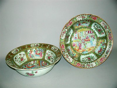 Lot 410 - Two Chinese Export Famille Rose Porcelain...