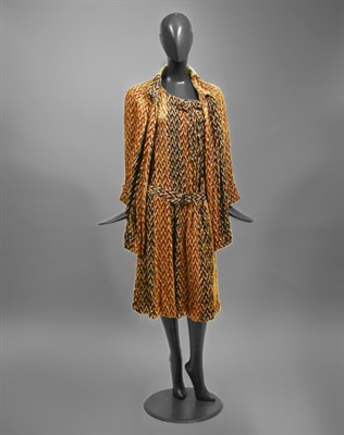 Lot 19 - Chanel Cocktail Ensemble French, early 1920s...