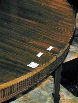 Lot 178 - Louis XVI Style Mahogany Dining Table...