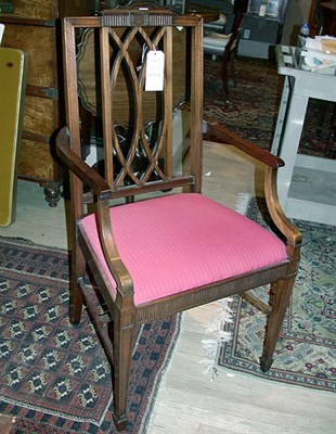 Lot 542 - Set of Eight George III Style Mahogany Dining...