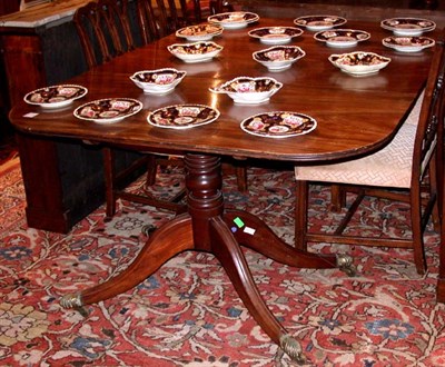 Lot 429 - Late George III Mahogany Double-Pedestal...
