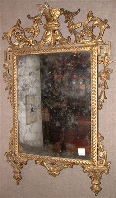 Lot 267 - Italian Rococo Gilt-Wood Mirror Third quarter...