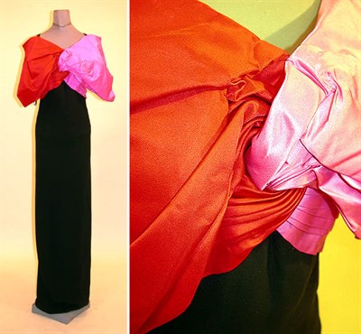 Lot 200 - Bill Blass Bouffant Bow Evening Gown American,...