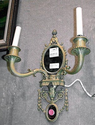 Lot 448 - Pair of Neoclassical Style Gilt-Bronze...