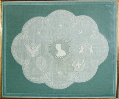 Lot 521 - Appenzell Type Embroidered Panel Circa 1920