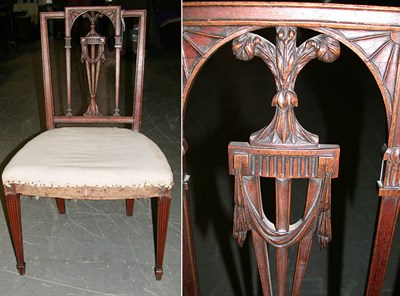 Lot 178 - Federal Mahogany Side Chair New York, circa...