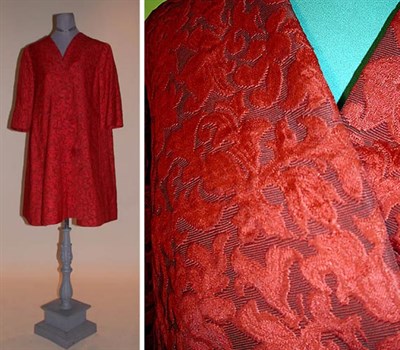 Lot 132 - Linda Kinoshita Russet Evening Coat American,...