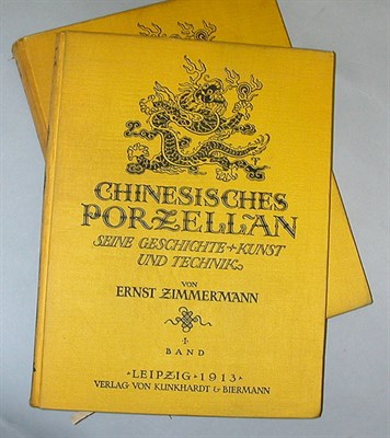 Lot 59 - ZIMMERMANN, ERNST CHINESISCHES PORZELLAN SEINE...