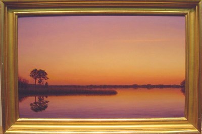 Lot 59 - John Beerman American, b. 1958 WINTER TWILIGHT,...