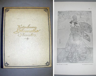 Lot 53 - SUCCO, FRIEDRICH Katsukawa Shunsho (Harukai)....