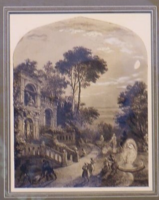 Lot 72 - Attributed to Everett Shinn INTRIGUE IN A...
