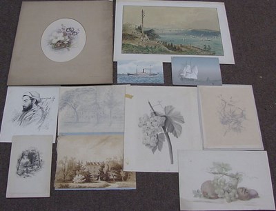Lot 14 - Miscellaneous Group of Works on Paper...