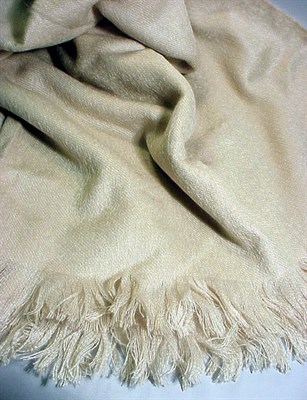 Lot 282 - Pucci Beige Mohair Throw Italian, 1970s With...