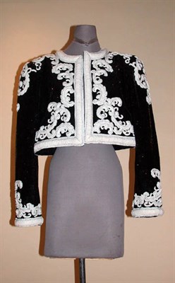 Lot 202 - Bill Blass Sequined Bolero Jacket American,...