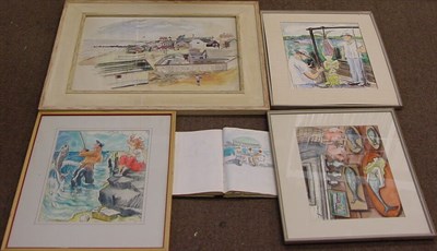 Lot 161 - Barbara Shermund 1910-1978 (i) FISHERMAN'S...
