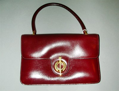 Lot 320 - Hermes Sang de Boeuf Tailored Bag French,...