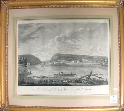 Lot 81 - After Thomas Birch VIEW OF THE WATER GAP AND...