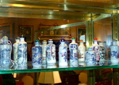 Lot 328 - Group of Ten Chinese Blue and White and...