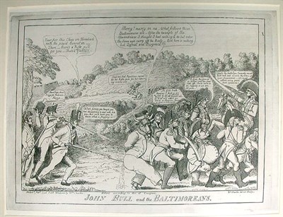 Lot 71 - William Charles JOHN BULL AND THE BALTIMOREANS...