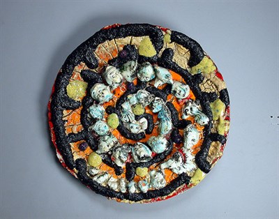 Lot 24 - Viola Frey American, b. 1933 UNTITLED Ceramic...