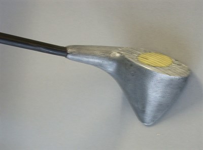 Lot 12 - A Streamline, St. Louis, alloy headed driver...
