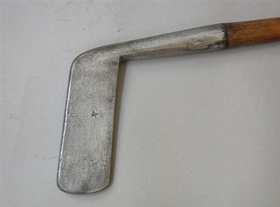 Lot 14 - A Carrick putter with cross stamp and unusual...