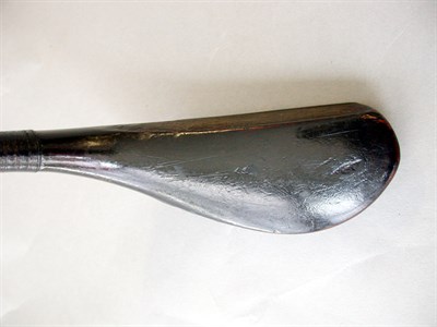 Lot 37 - An R. Forgan grassed driver in dark stained...