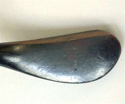 Lot 39 - A McEwan longspoon with dark brown stained...