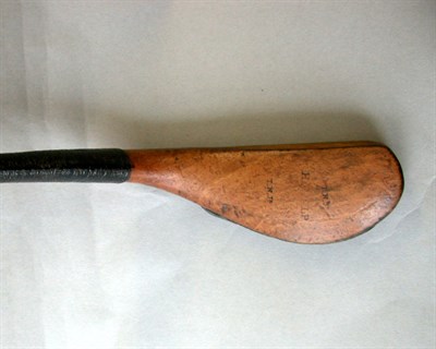 Lot 45 - An H. Philp putter with golden thorn wood head...