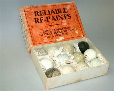 Lot 53 - A Reliable re-paint 12 box with 12 early...