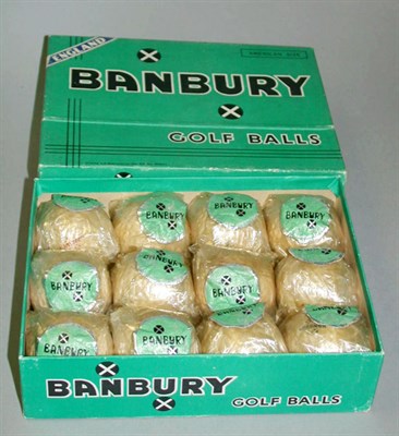 Lot 56 - A boxed dozen Banbury X golf balls. (13)