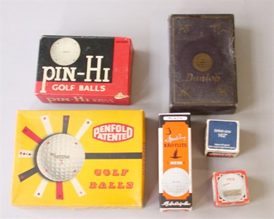 Lot 65 - A Penfold 12 box; a Pin-Hi 6 box; a Dunlop...