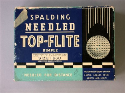 Lot 113 - A Spalding Needled Topflite 12 box with ten...