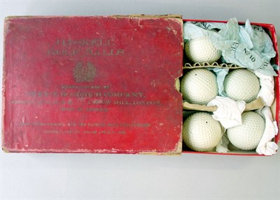 Lot 131 - A Haskell 12 box with printed crimson cover;...