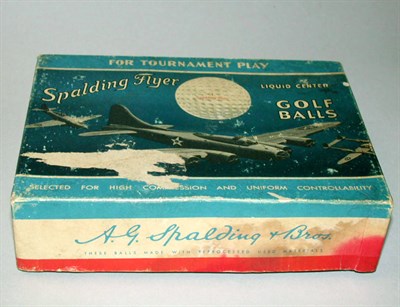 Lot 138 - A Spalding Flyer 12 box (with Flying Fortress...