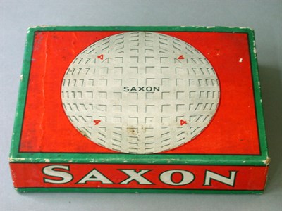 Lot 140 - A Saxon 12 box; and a sleeve of three Penfold...