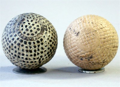 Lot 173 - An Ocobo 27 1/2 mesh gutty, good; and a...