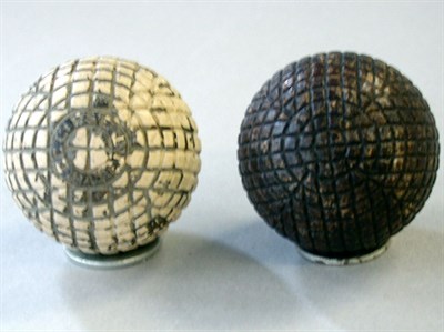 Lot 183 - An Eclipse mesh gutty; and a mint mesh gutty...