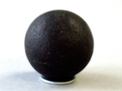 Lot 210 - A smooth gutty. General wear acceptable for age.