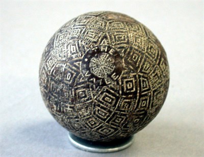 Lot 213 - The Vaile, with concentric squares in spiral...