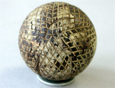 Lot 237 - A Whitmond & Barnes diamond mesh gutty, (some...