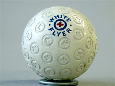 Lot 249 - A White Flyer with cross in ring marks, mint.