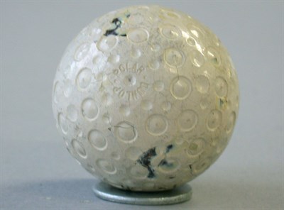 Lot 251 - A Dunlop Polar ball with graduated dimples and...