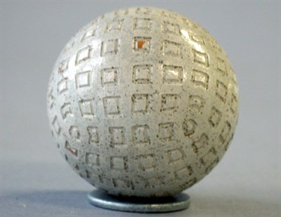 Lot 257 - A US square inset mark ball, near mint.