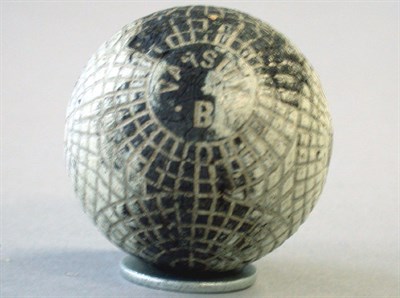 Lot 258 - A Varsity B radiating mesh mark ball,...