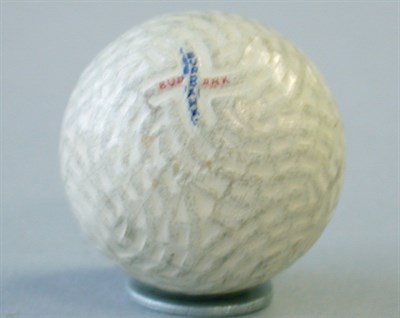 Lot 268 - A Burbank swirl pattern ball, near mint.