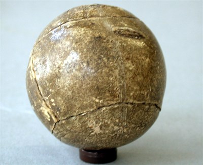 Lot 276 - A W. & J. Gourlay Feather Ball with the ink...