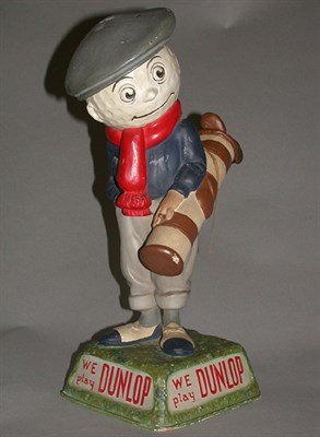 Lot 299 - A Dunlop ball head man papier-mache...