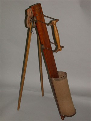 Lot 300 - A Bussey patent automaton caddy with wood slab...